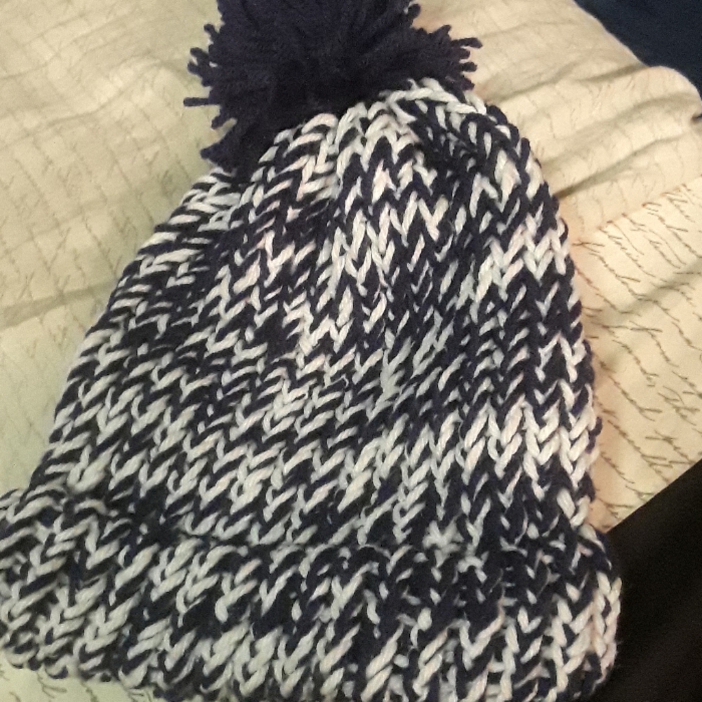 Different home made crochet hats